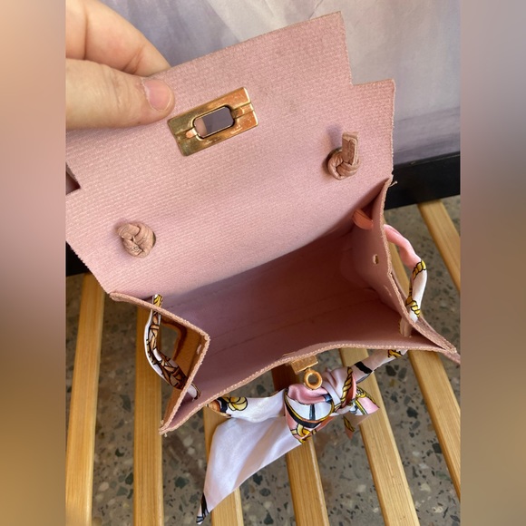 Mini Bag with Silk Scarf - Picture 7 of 7